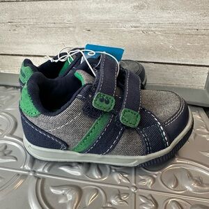 NWT Surprize by Stride Rite infant size 5 Navy and Green Sneakers